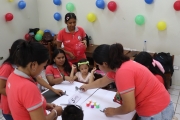 ESTUDIANTES DE LA CARRERA PROFECIONAL DE EDUCACION INICIAL REALIZAN TALLER DE DESARROLLO DE LA CREATIVIDAD INFANTIL