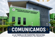 Comunicado de la Facultad de Ciencias Económica, Administrativas y Contables - Conferencia de Prensa