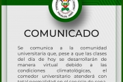 Comunicado Dirección de Bienestar Universitario 19 de mayo de 2026