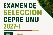 Examen de Selección CEPRE UNU 2027-I