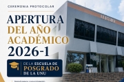 Escuela Posgrado apertura de año académico 2026-1