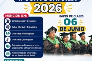 Programa de Segunda Especialidad - Enfermería e Interdisciplinarias - II Convocatoria 2026