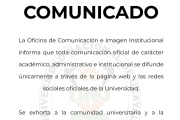 Comunicado - se exhorta a la comunidad universitaria y ciudadanía