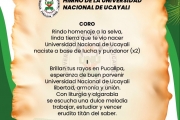 Himno de la Universidad Nacional de Ucayali
