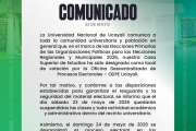 Comunicado UNU - 22 de mayo 2026